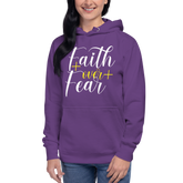 Faith over Fear W Hoodie